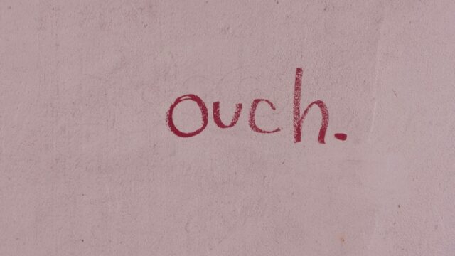 ouch sign